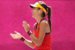 Emma Răducanu, după victoria cu Belinda Bencic de la US Open / Foto: Getty Images