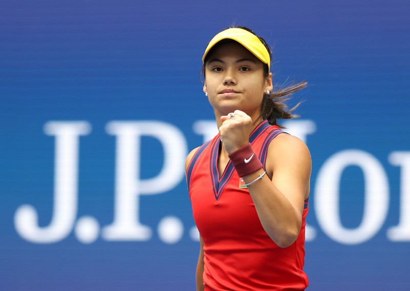 Emma Răducanu, campioana US Open 2021 / Foto: Getty Images
