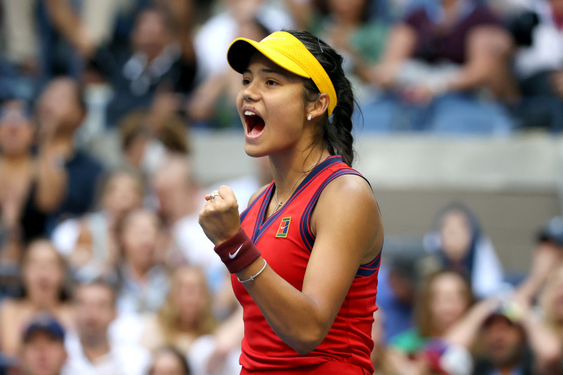 Emma Răducanu, campioana US Open 2021 / Foto: Getty Images