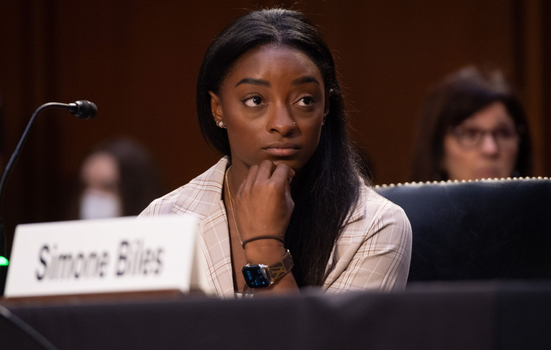 Simone Biles, la Senat / Foto: Profimedia