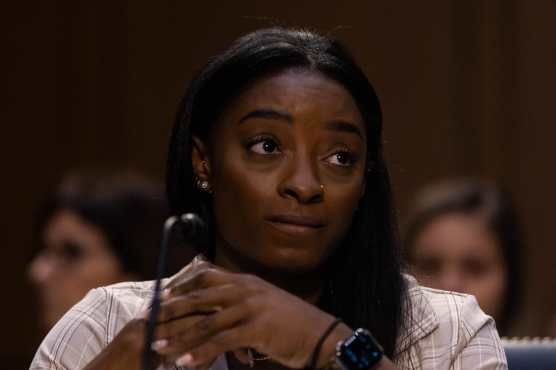 Simone Biles, la Senat / Foto: Profimedia