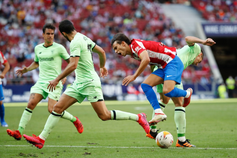 Club Atletico de Madrid v Athletic Club - La Liga Santander, Spain - 18 Sep 2021