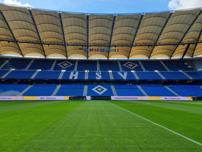 Stadion Hamburg, înainte de România - Germania
