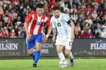 Lionel Messi, în meciul cu Paraguay / Foto: Getty Images