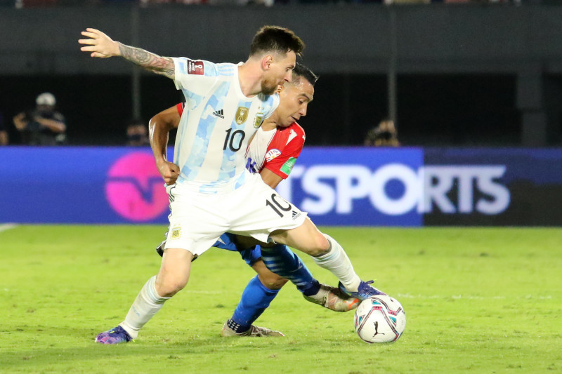 Lionel Messi, în meciul cu Paraguay / Foto: Getty Images