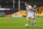 Vale Park, Burslem, UK, 16th Oct 2021. Pictured is Port Vale's number 22 Dennis Politic on the ball during Vale's 3-1 win against Barrow in the EFL League Two fixture. Credit: TeeGeePix/Alamy Live News