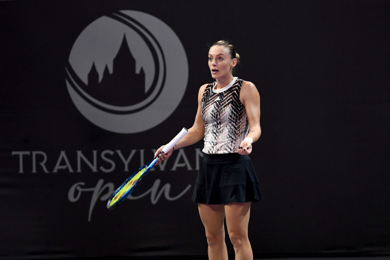 WTA 250 Tennis: Transylvania Open 25-31 October 2021 Held In BT Arena, Cluj-Napoca, Romania - 28 Oct 2021