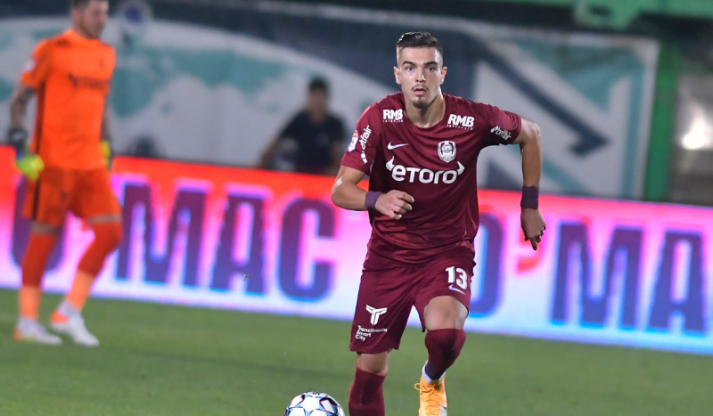 Denis Ciobotariu, fundașul lui CFR Cluj / Foto: Sport Pictures