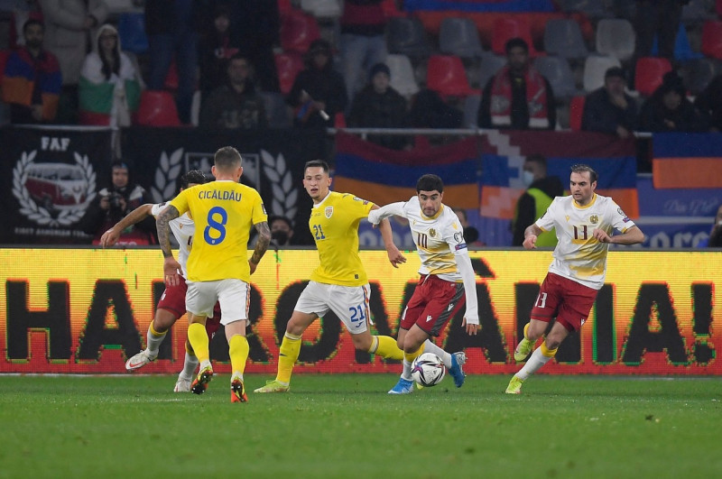 Romania v Armenia - FIFA World Cup Qatar 2022, Bucharest - 11 Oct 2021