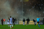 Haos la derby-ul PAOK - Aris / Foto: metrosport.gr