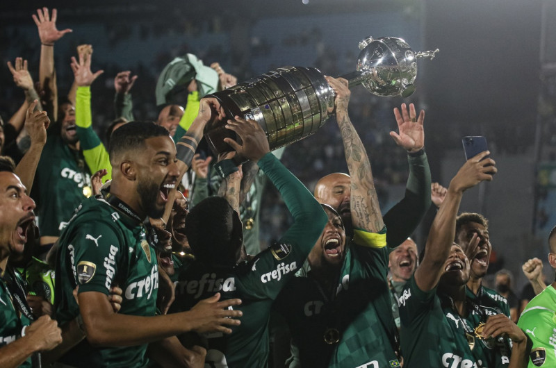 Palmeiras v Flamengo, Libertadores Cup, Football, Estadio Centenario, Montevideo, Uruguay - 28 Nov 2021