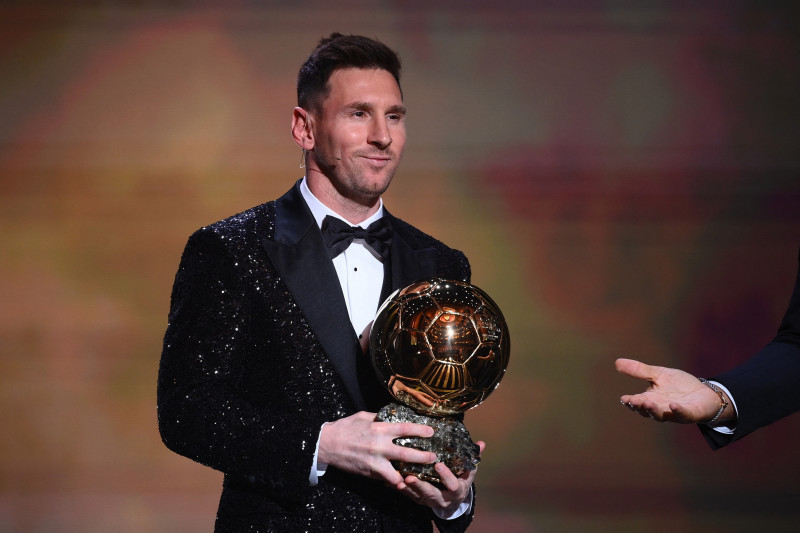 Lionel Messi a câștigat Balonul de Aur în 2021 / Foto: Profimedia
