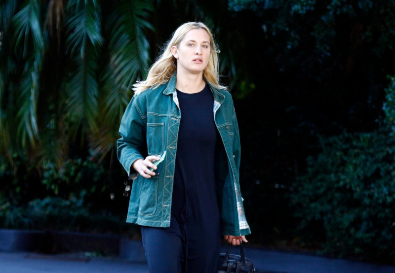 EXCLUSIVE: Australian swimmer Madeline Groves is seen for the first time after agreeing to meet with Swimming Australia