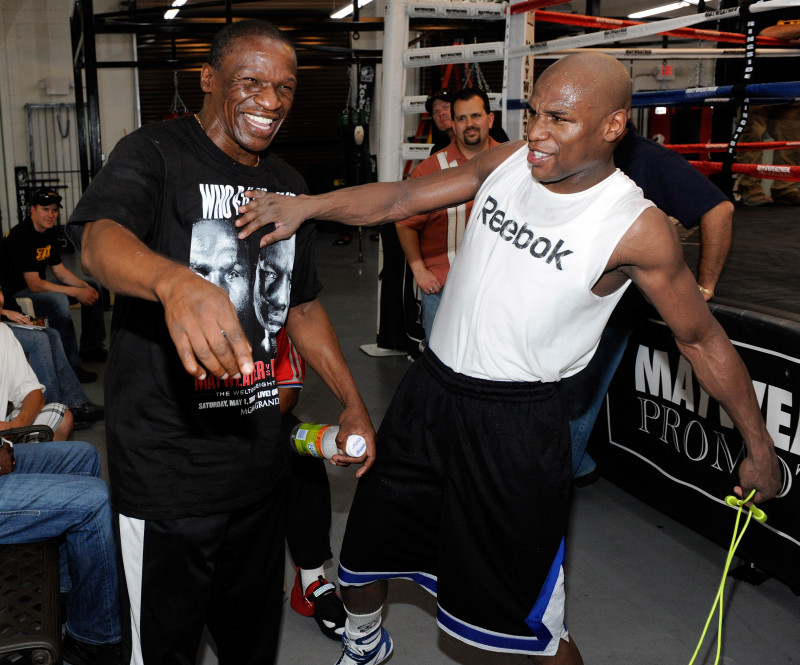 Floyd Mayweather Jr. Workout Session