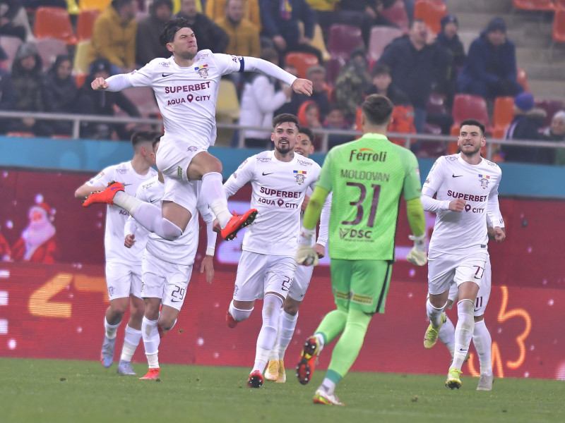 FOTBAL:FCSB-RAPID BUCURESTI, LIGA 1 CASA PARIURILOR (15.12.2021)