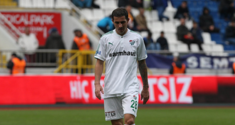Bogdan Stancu, în 2017, când juca la Bursaspor / Foto: Profimedia