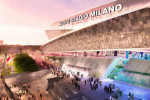Proiectul noului stadion din Milano / Foto: Twitter@VARnaticos