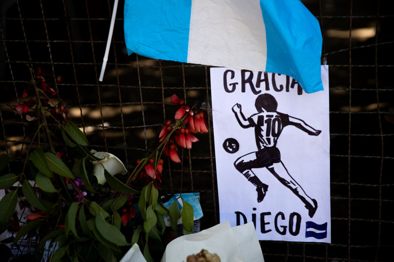 Diego Maradona's Funeral Held As Fans Grieve Around The World