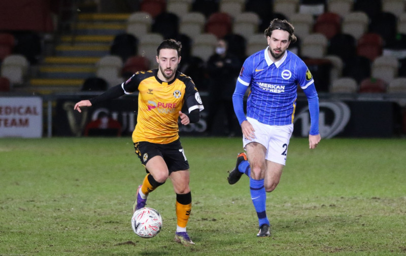 Newport County v Brighton and Hove Albion, FA Cup Third Round - 10 Jan 2021