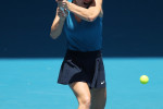 Simona Halep, în meciul cu Gabriela Ruse de la Melbourne Summer Set 1 / Foto: Getty Images