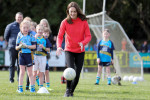 The Duke and Duchess of Cambridge Visit a GAA Club in Galway