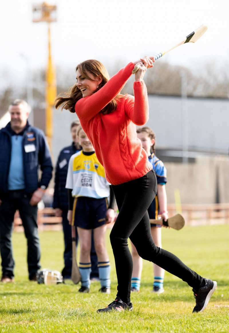 The Duke and Duchess of Cambridge Visit a GAA Club in Galway