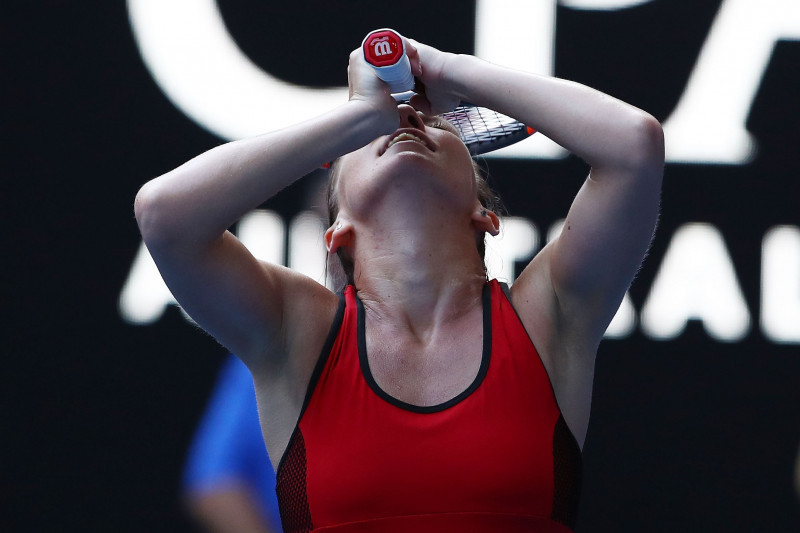 Simona Halep, la Australian Open 2018 / Foto: Getty Images