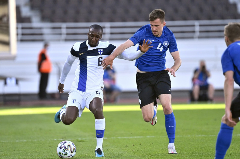 Friendly football match Finland vs Estonia, Helsinki - 04 Jun 2021