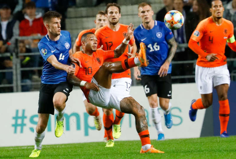 Estonia Soccer Euro 2020 Qualifier Estonia - Netherlands