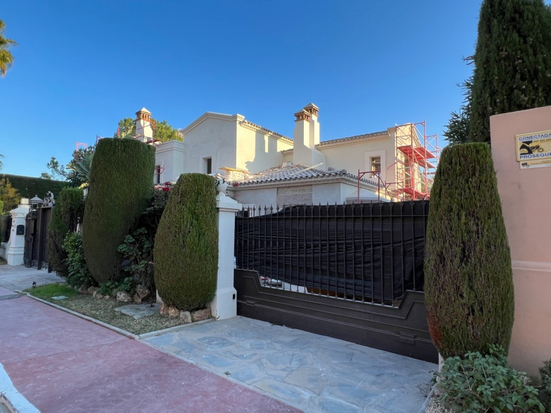 Under fire Serbian Tennis star Novak Djokovic makes some improvements on his home in Marbella to place another 'Feng Shui'.