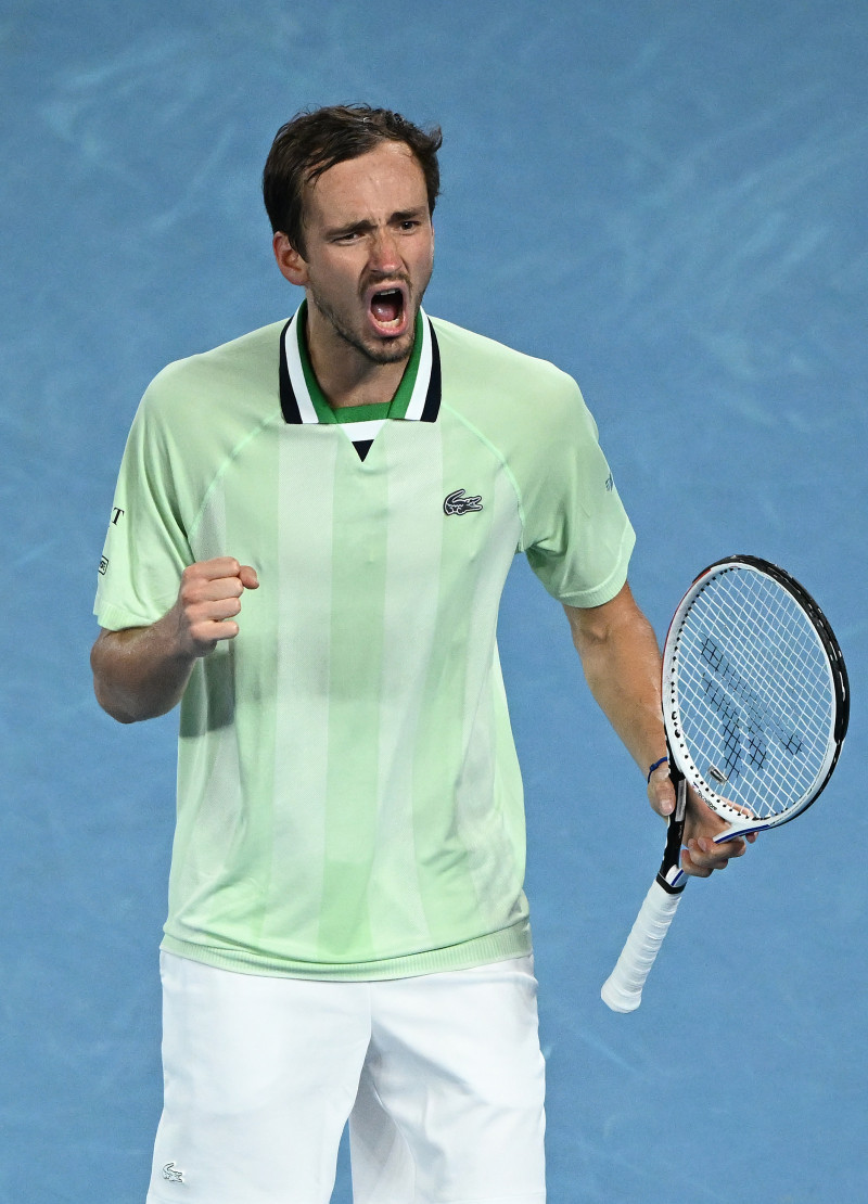 Daniil Medvedev, la Australian Open / Foto: Getty Images