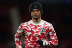 Manchester United's Amad Diallo warms up for the UEFA Champions League, Group F match at Old Trafford, Manchester. Picture date: Wednesday December 8, 2021.