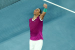Rafael NaRafael Nadal, după victoria cu Matteo Berrettini de la Australian Open / Foto: Getty Imagesdal, după victoria cu Matteo Berrettini de la Australian Open / Foto: Getty Images