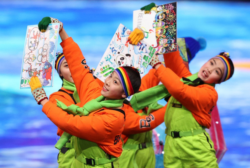 Opening ceremony of Winter Olympic Games in Beijing, China