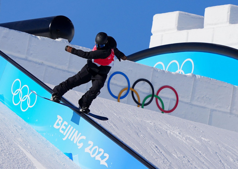 (BEIJING2022)CHINA ZHANGJIAKOU OLYMPIC WINTER GAMES SNOWBOARD SLOPESTYLE FINAL (CN)