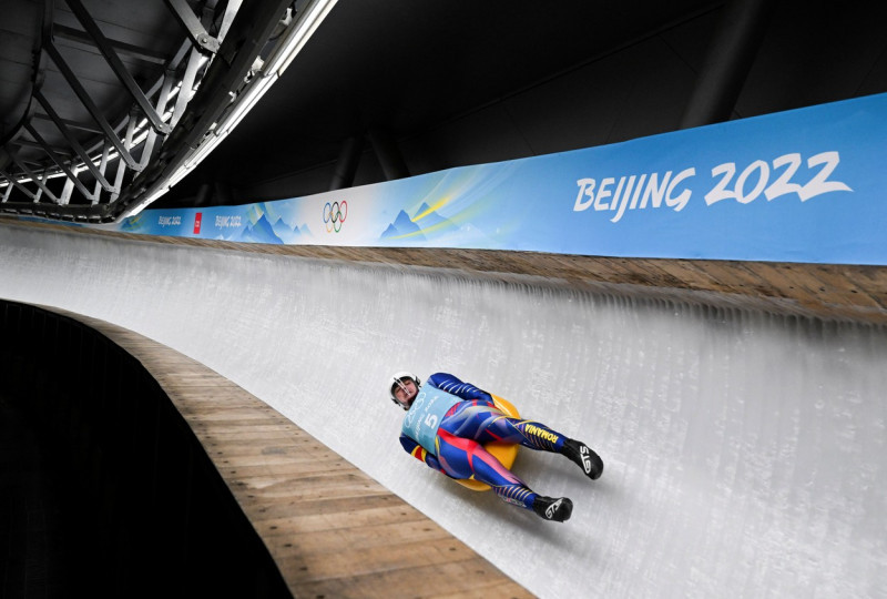(BEIJING 2022)CHINA BEIJING OLYMPIC WINTER GAMES LUGE TRAINING SESSION