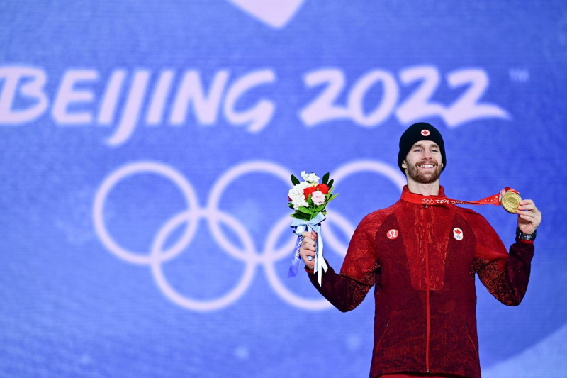 (BEIJING2022)CHINA ZHANGJIAKOU OLYMPIC WINTER GAMES SNOWBOARD SLOPESTYLE AWARDING CEREMONY (CN)