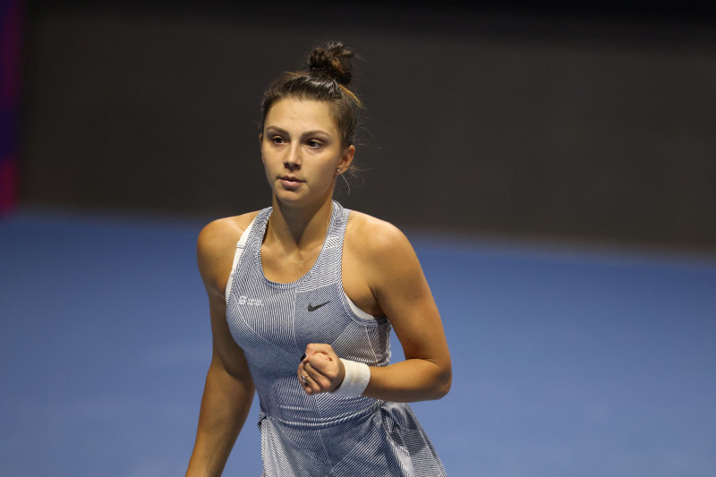 St. Petersburg Ladies Trophy; Jaqueline Cristian Vs Bernarda Pera in Russia - 08 Feb 2022