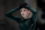 Kamila Valieva, la antrenament, pe 10 februarie / Foto: Profimedia