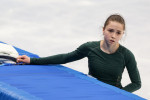 Beijing 2022 Olympics: figure skating, Kamila Valieva training session