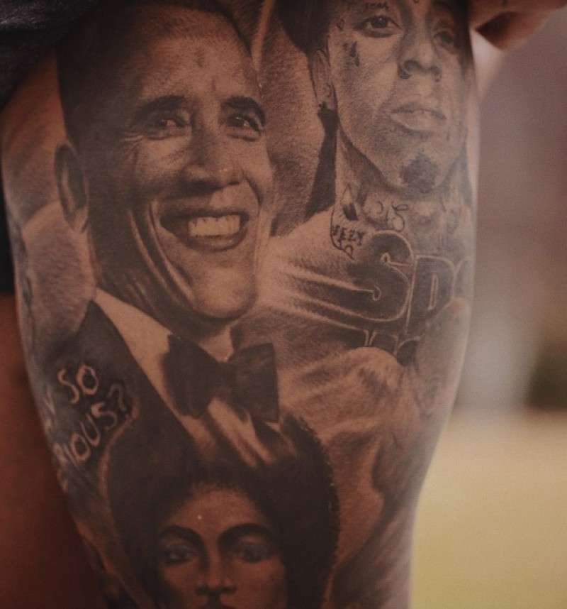 beckham tatuaje