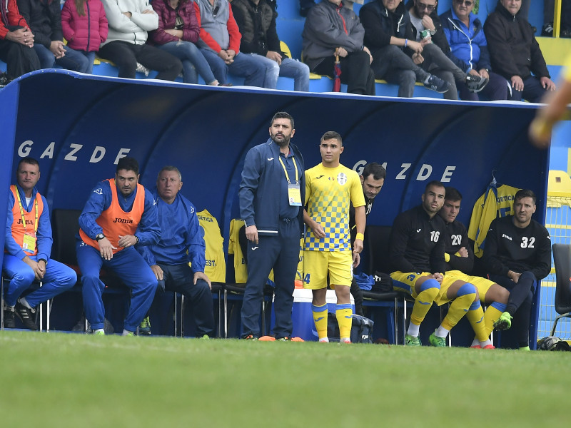 Marius Baciu, în perioada în care era antrenor la Daco-Getica / Foto: Sport Pictures