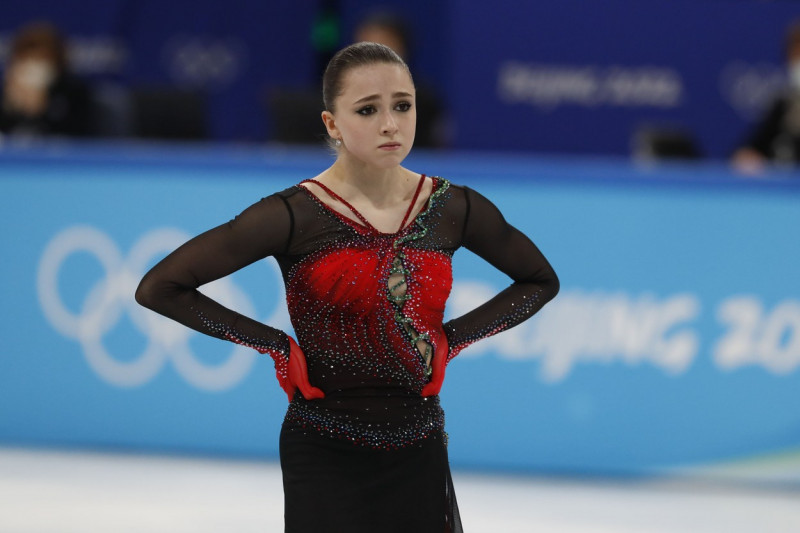 2022 Olympic Winter Games, Figure Skating, Womens Singles Free Program, Capital Indoor Stadium, Beijing, China - 17 Feb 2022