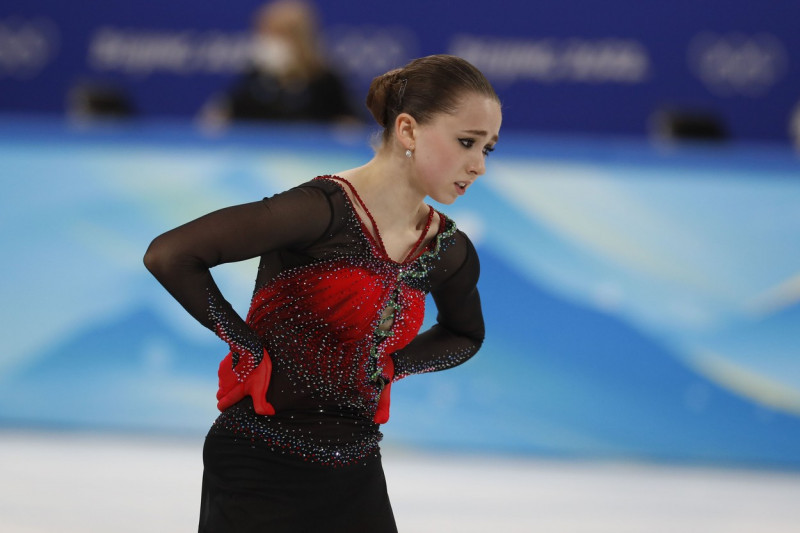 2022 Olympic Winter Games, Figure Skating, Womens Singles Free Program, Capital Indoor Stadium, Beijing, China - 17 Feb 2022