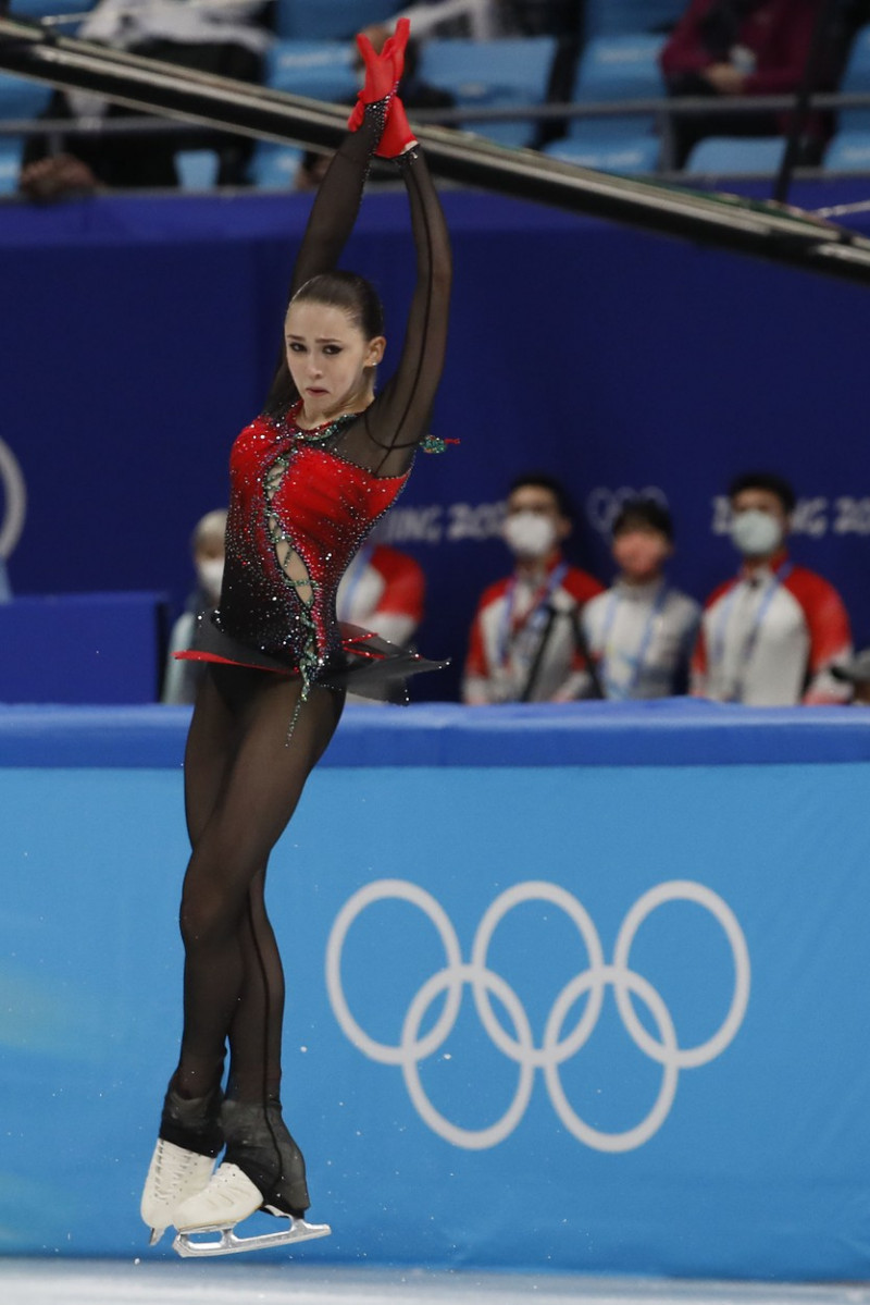 2022 Olympic Winter Games, Figure Skating, Womens Singles Free Program, Capital Indoor Stadium, Beijing, China - 17 Feb 2022