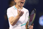 Simona Halep, la Dubai / Foto: Getty Images