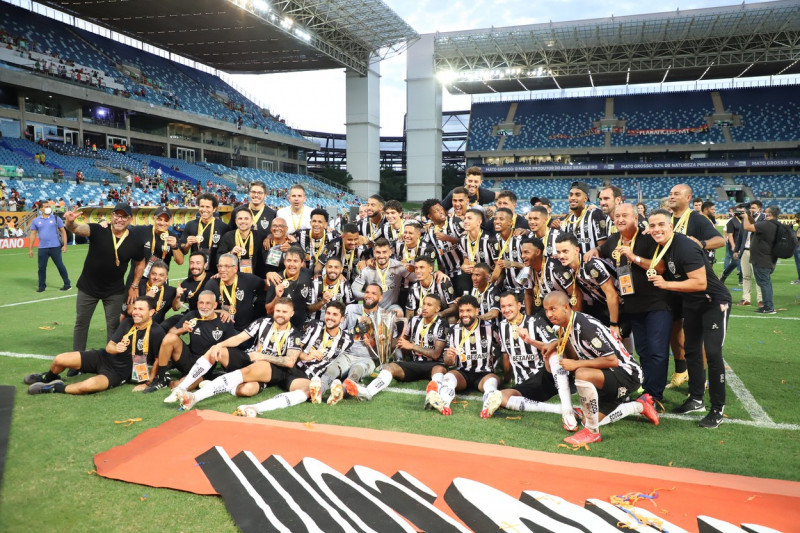 Brazilian Soccer Supercup Final: Atletico Mineiro and Flamengo