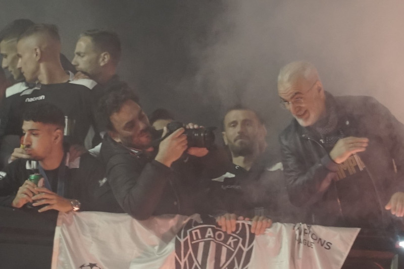 FC PAOK Championship Celebration In Thessaloniki, Greece - 22 Apr 2019