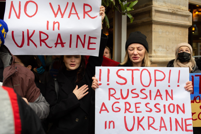 Proteste în întreaga lume împotriva Rusiei / Foto: Profimedia