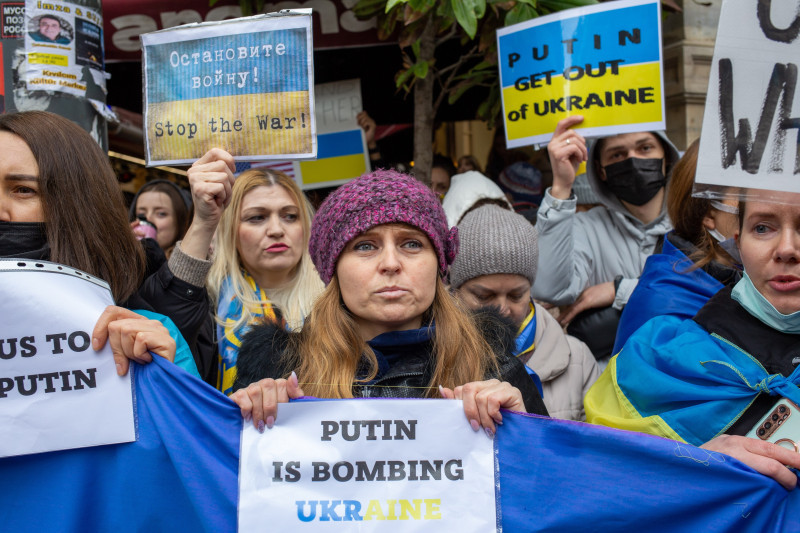 Proteste în întreaga lume împotriva Rusiei / Foto: Profimedia